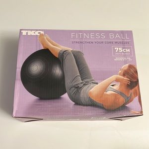 🦋 TKO Fitness Ball 75 cm Anti-Burst 🙂 NWT